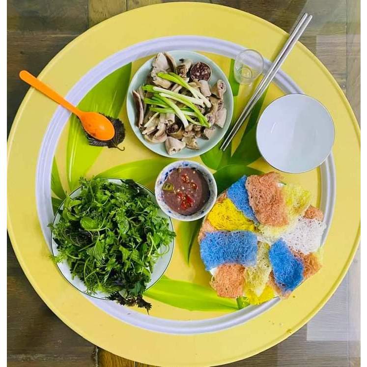 Bánh hỏi ăn liền rau củ ngũ sắc đặc sản Bình Định Vidata 300gr/gói