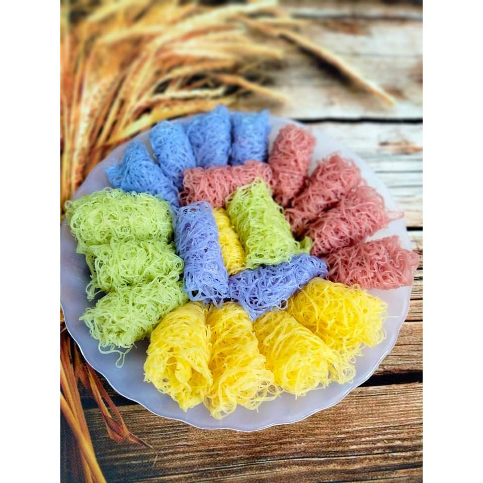 Bánh hỏi ăn liền rau củ ngũ sắc đặc sản Bình Định Vidata 300gr/gói