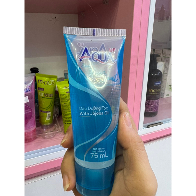 Tinh Dầu Bóng Tóc Aqua hai màu