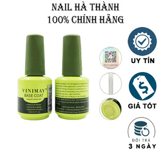 Sơn gel base top Vinimay chính hãng liên kết bột nail Jeliva Chính Hãng 15ml