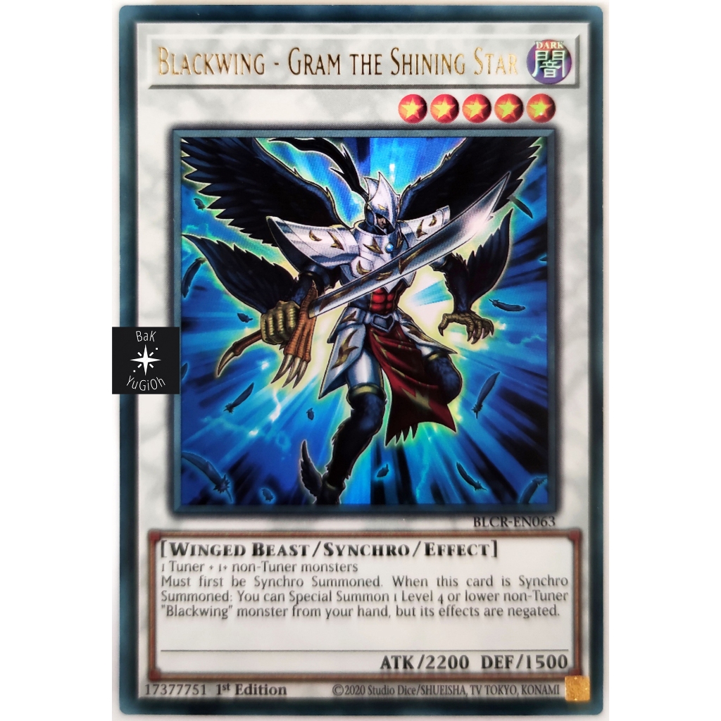 Blackwing - Gram the Shining Star |EN| Ultra Rare