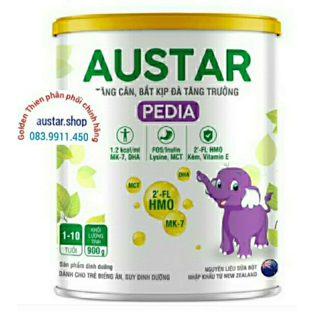 sữa Austar Pedia 900g