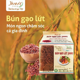  Combo 8 gói bún gạo lứt Jimmy chuẩn chất lượng châu Âu date mới nhất 