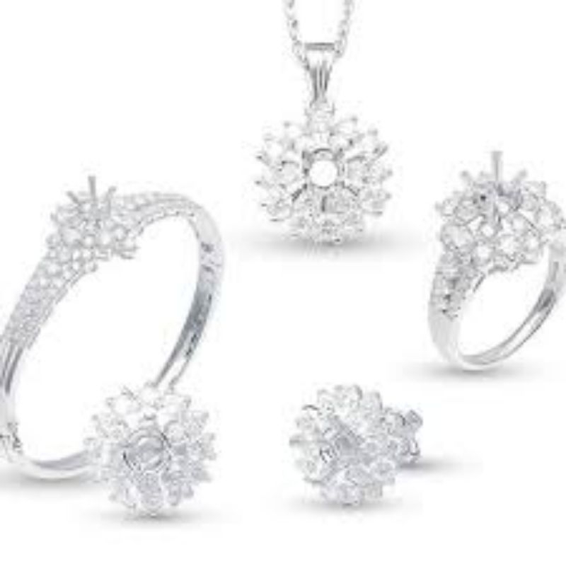 set dây chuyền hàn quốc trẻ trung