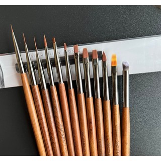 Cọ chuyên nail loại tốt cán gỗ dingxi