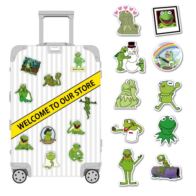 Set 50 hình dán chủ đề con vật cute Sticker siêu độc lạ trang trí sách vở, mũ bảo hiểm, laptop, điện thoại,...xinh xắn