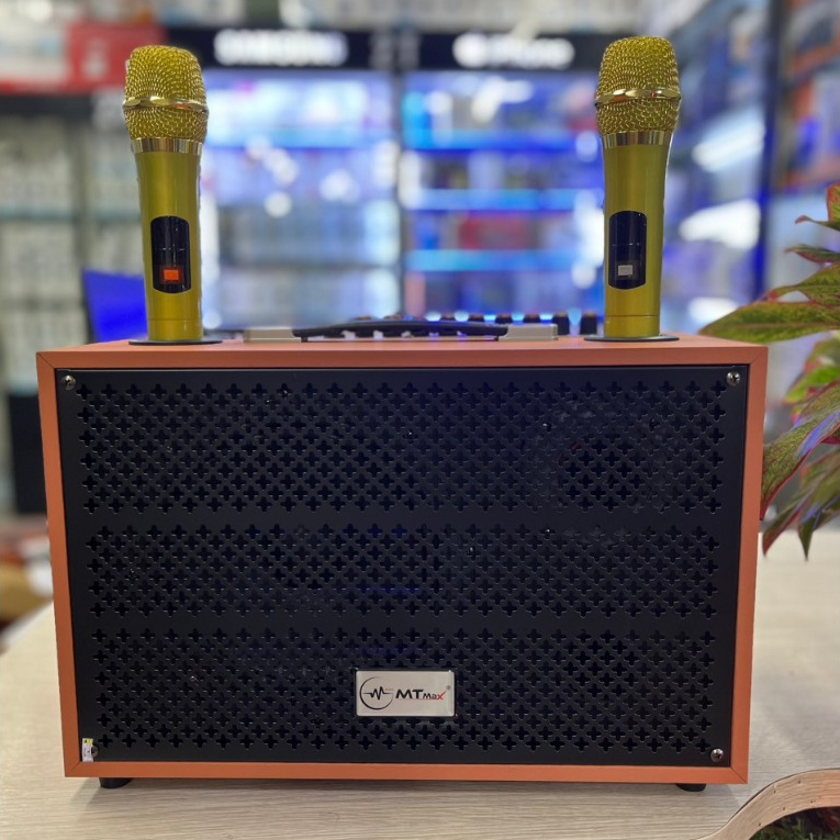 Loa Karaoke Xách Tay B52 PLUS Sức Mạnh Di Động, Âm Thanh Đỉnh Cao Kèm 2 Micro cao cấp