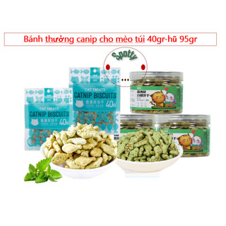 Bánh Cá Catnip Biscuits Giảm Búi Lông Viêm Răng Hôi Miệng Cho Mèo | cỏ mèo | snack cho mèo | bánh thưởng