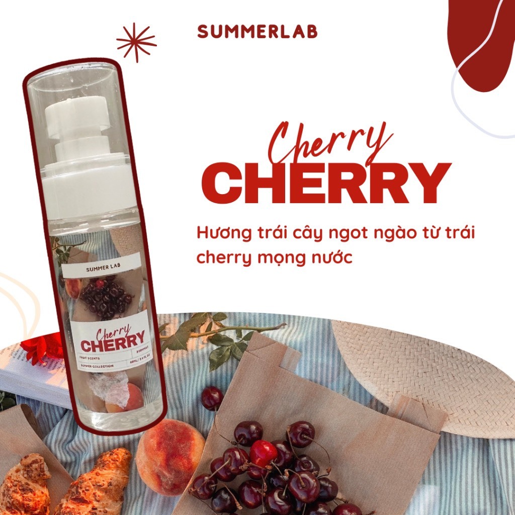 Bodymist Summerlab 60ml Full mùi, hương ngọt ngào phù hợp mùa đông