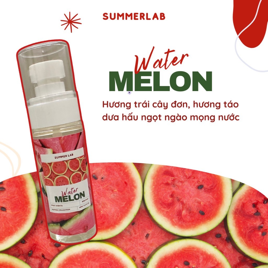 Bodymist Summerlab 60ml Full mùi, hương ngọt ngào phù hợp mùa đông