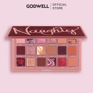 Bảng phấn mắt 18 màu Hudabeauty Naughty Nude Eyeshadow Palette 16.8g