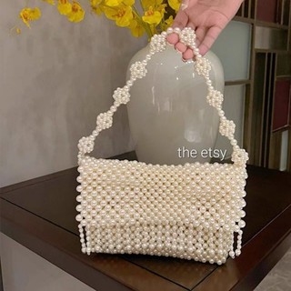 Túi xách nữ túi đi tiệc kết hạt cườm độc đáo mới lạ
