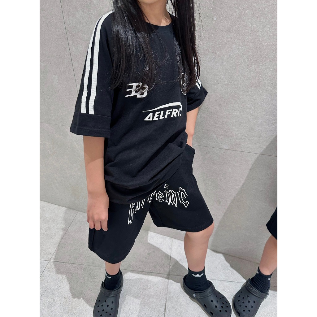 Set 2B Đen Trắng  Kẻ viền thương hiệu 2BKidFashion