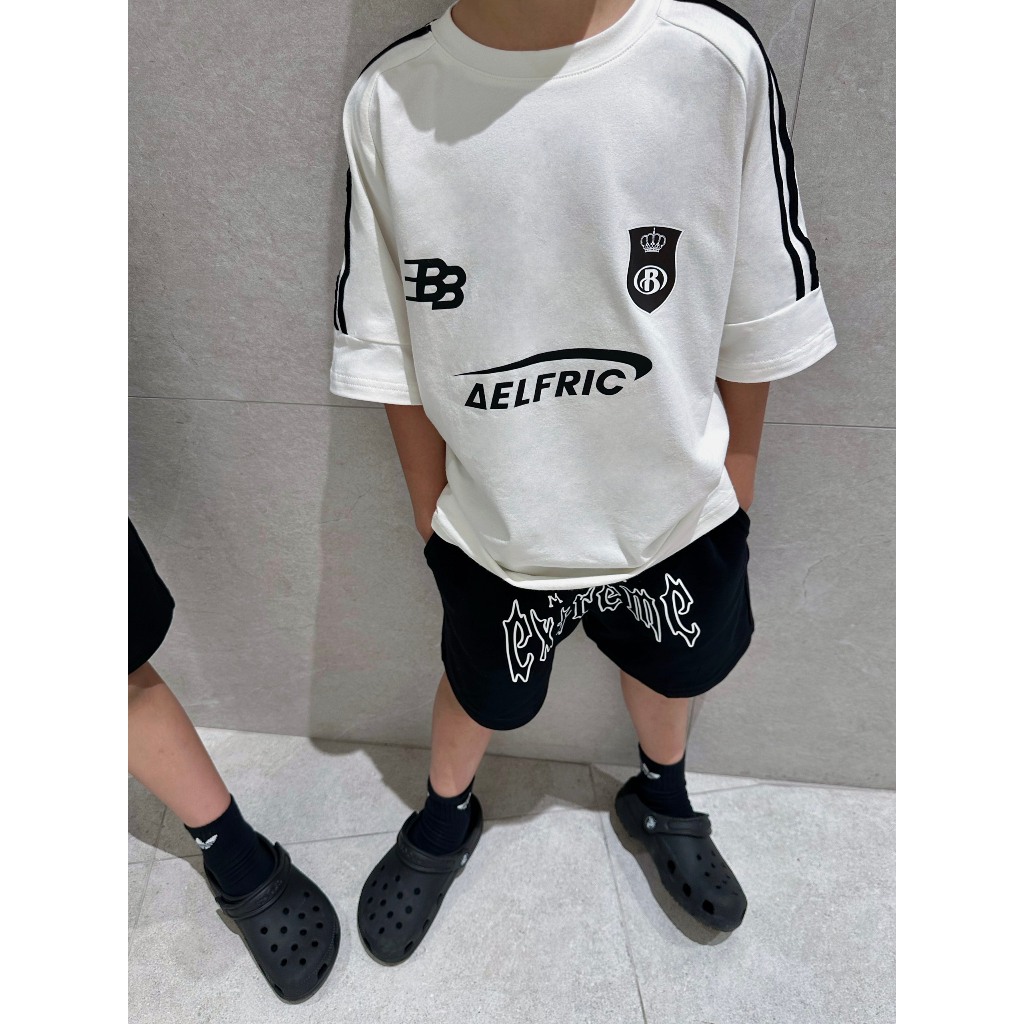 Set 2B Đen Trắng  Kẻ viền thương hiệu 2BKidFashion