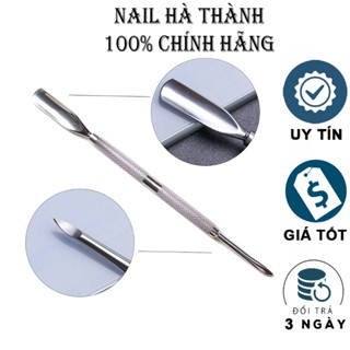 Cây đẩy da chết nail, cây sủi da inox 2 đầu cao cấp NAIL HÀ THÀNH Chính Hãng