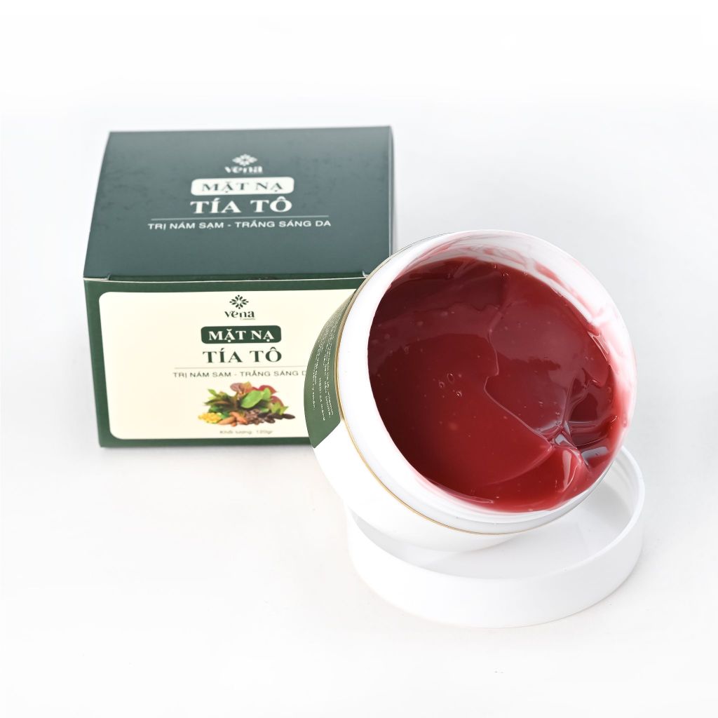 Mặt nạ tía tô giúp giảm nám sạm dưỡng trắng da Vena 120gr