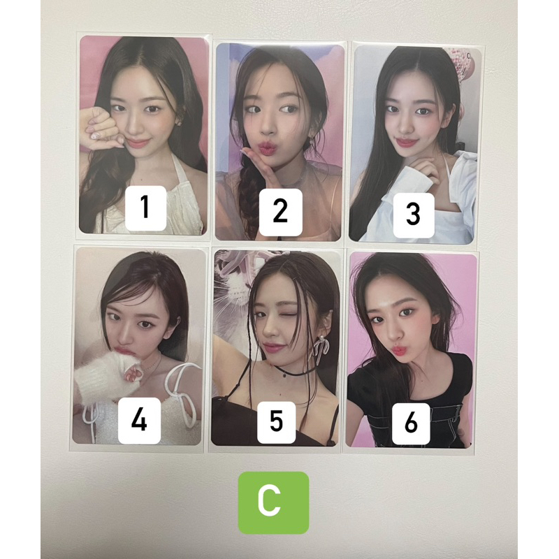 Ảnh thẻ bo góc IVE có sẵn