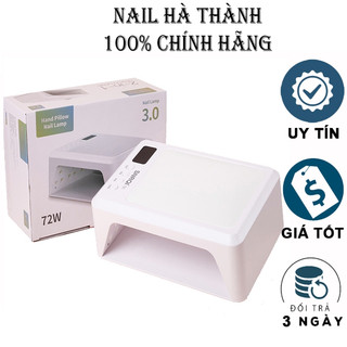  Máy hơ gel móng T8 SNRQI 72w thực chính hãng khoang rộng vừa 2 tay có gối kê tay bảo hành 6 tháng 