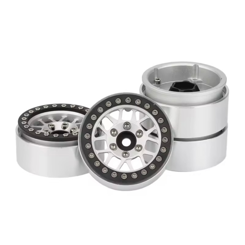 Set 4 Vành Bánh Xe 1.9 Inch Bằng Hợp Kim Nhôm TRX4 Axial SCX10 III AXI03007 GRT EX86190 1/10