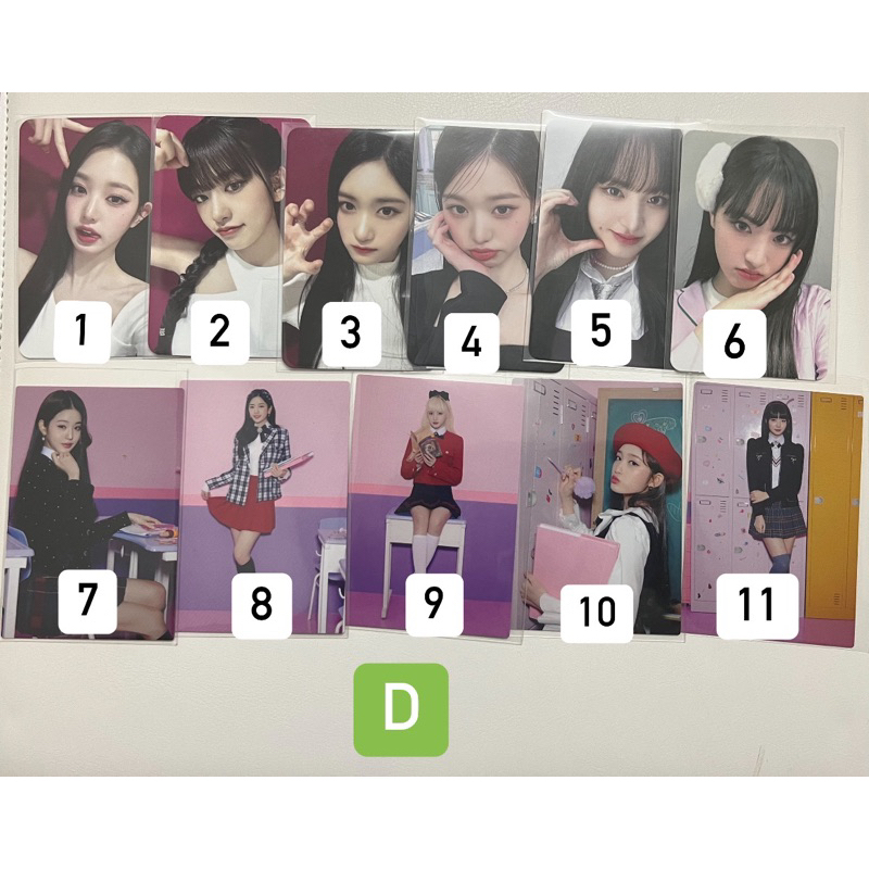 Ảnh thẻ bo góc IVE có sẵn