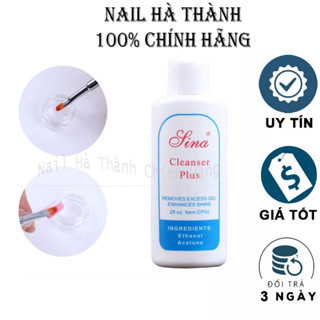  Nước lau gel Sina chính hãng rửa cọ chuyên dụng ngành nail chai 60ml 