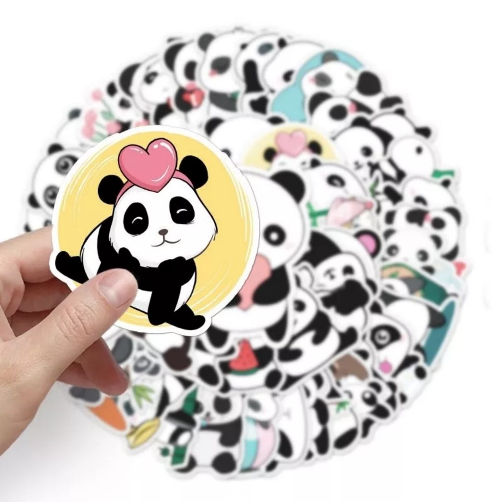 Set 12 Sticker ngẫu nhiên dán nón bảo hiểm, điện thoại, laptop, sổ tay, chống thấm nước siêu cute
