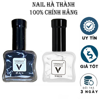 Cồn loang đen Vinimay, cồn loang chính hãng trang trí móng nail