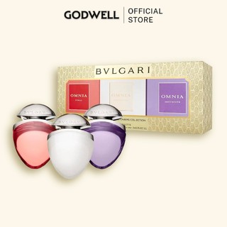 Set Nước hoa Omnia Collection Jewel Charms Set 15ml*3