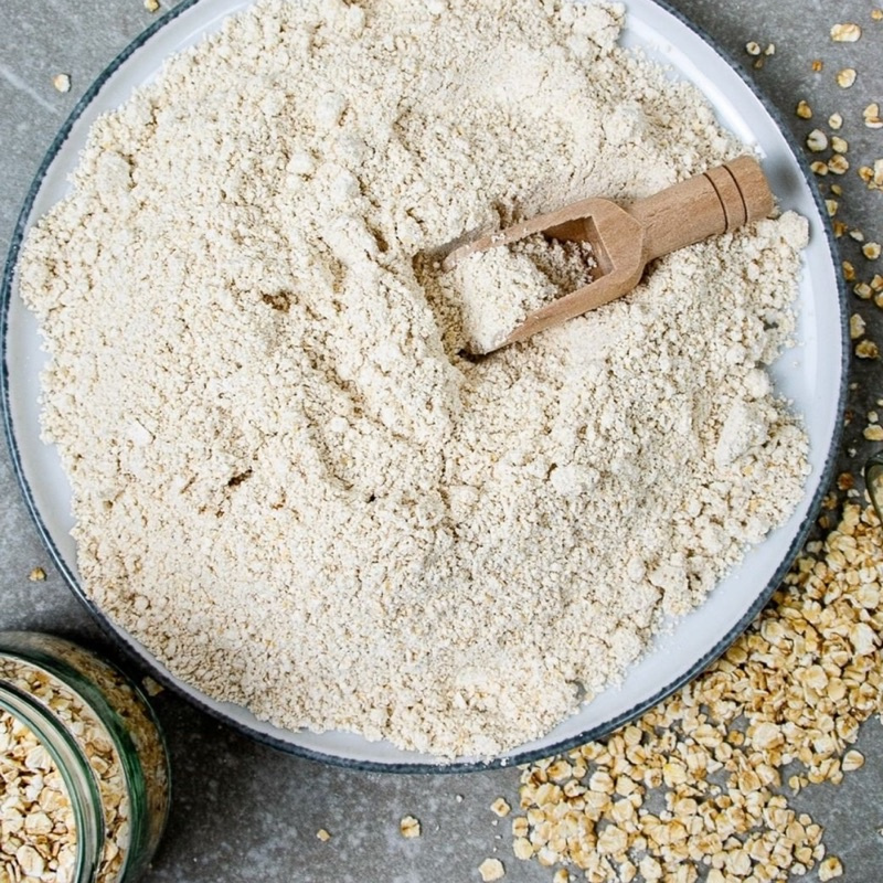 Bột yến mạch hữu cơ Dmbio làm bánh cho bé - Bituti Shop