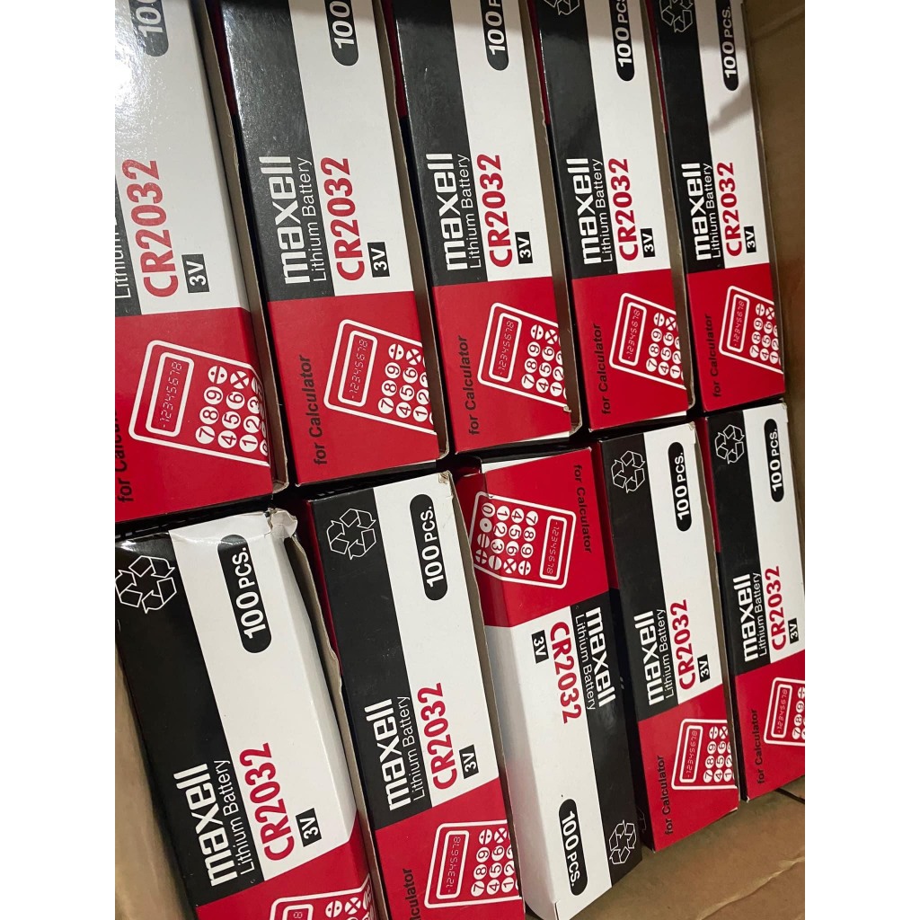 Pin CR2032 Maxell 3V vỉ 5 viên chất lượng cao - Hàng chính hãng