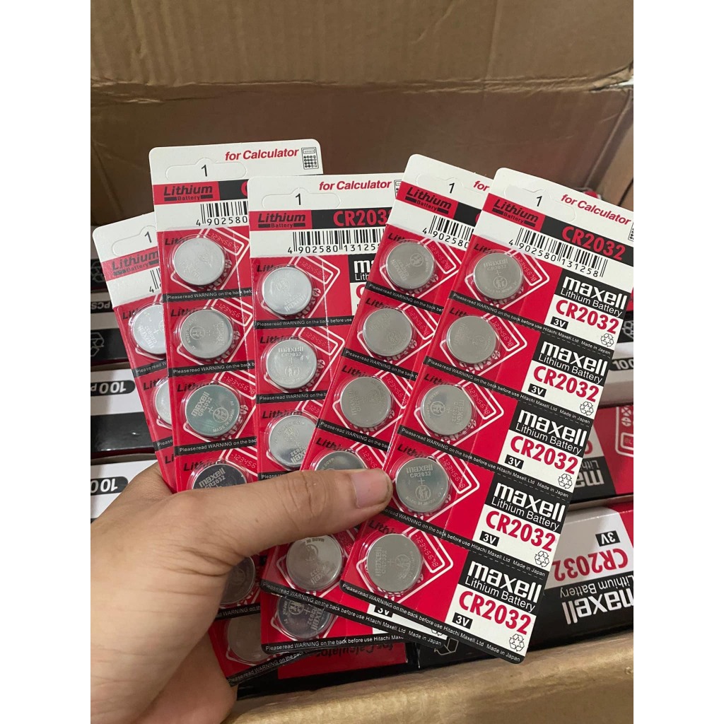 Pin CR2032 Maxell 3V vỉ 5 viên chất lượng cao - Hàng chính hãng