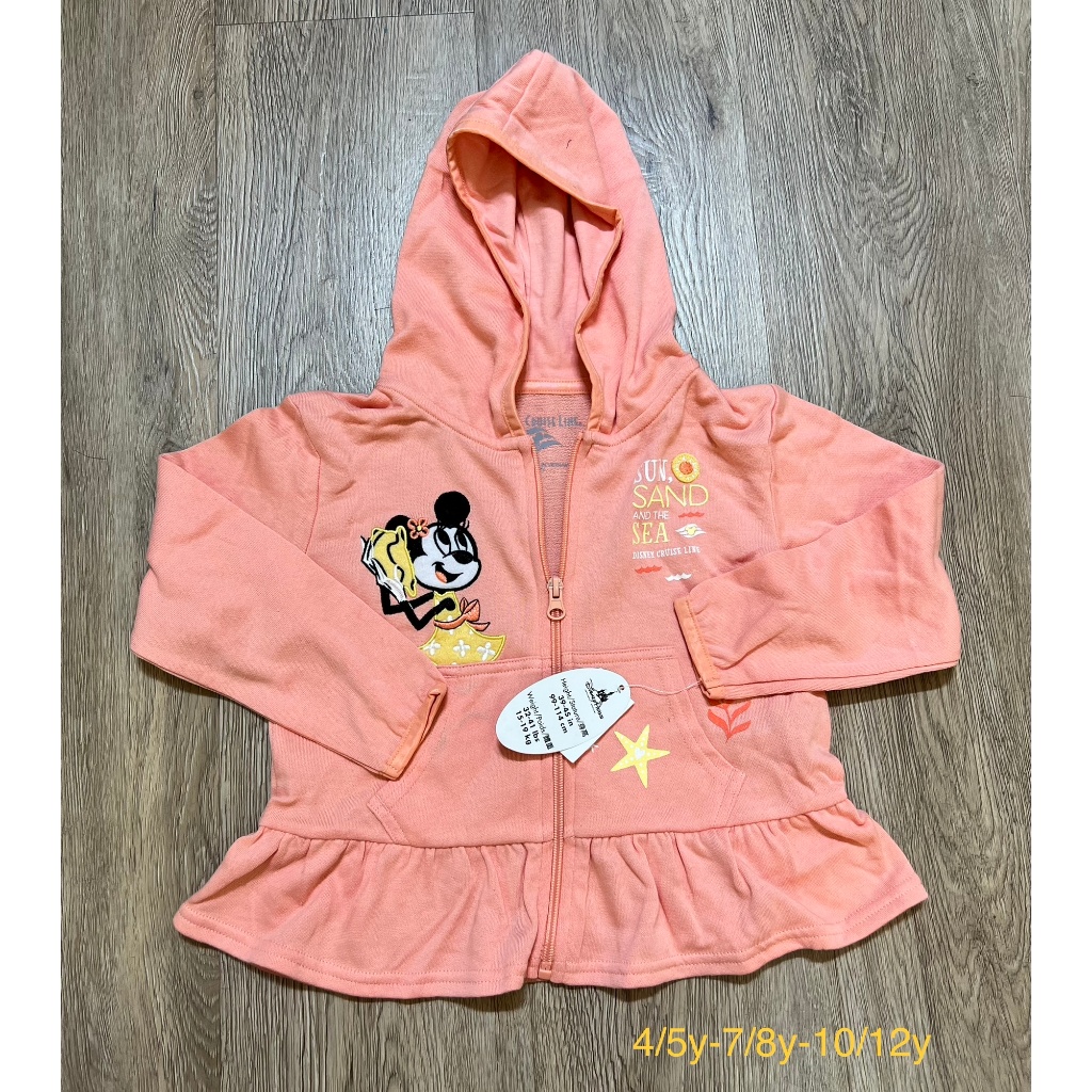 Áo khoác mỏng hình các công chúa Disney và chuột Minne siêu đẹp dư xịn cho bé gái