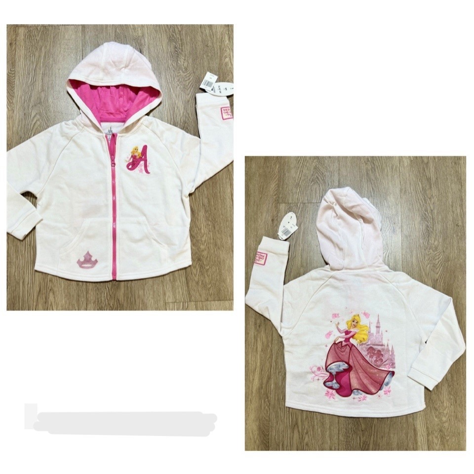 Áo khoác mỏng hình các công chúa Disney và chuột Minne siêu đẹp dư xịn cho bé gái