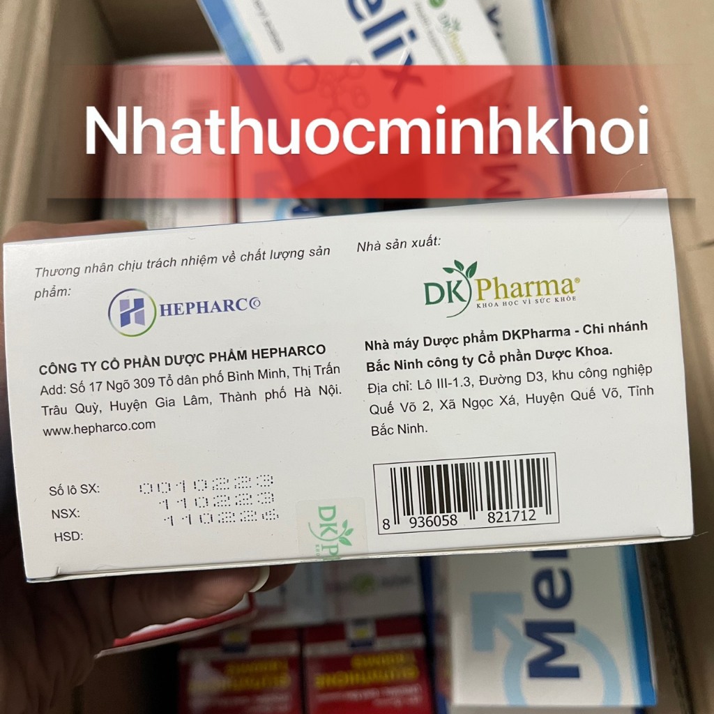 Menfelix viên uống bổ tinh trùng cho nam giới