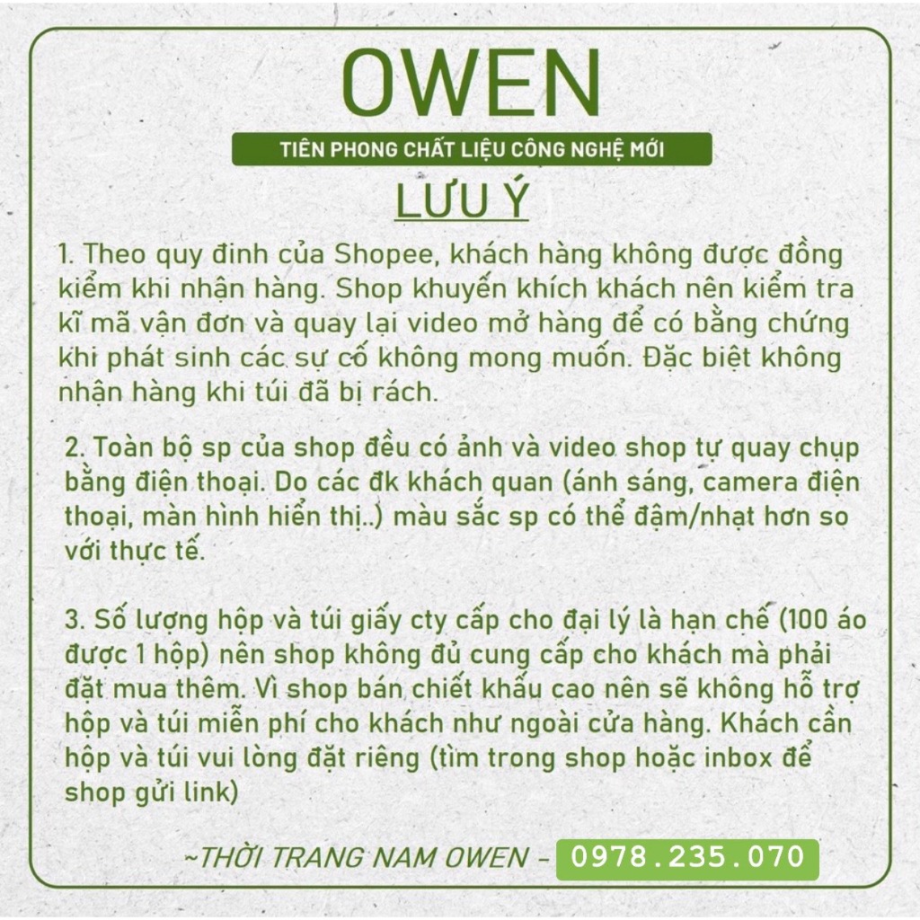 OWEN - Áo sơ mi ngắn tay trắng caro chấm sợi sen Bodyfit 2023
