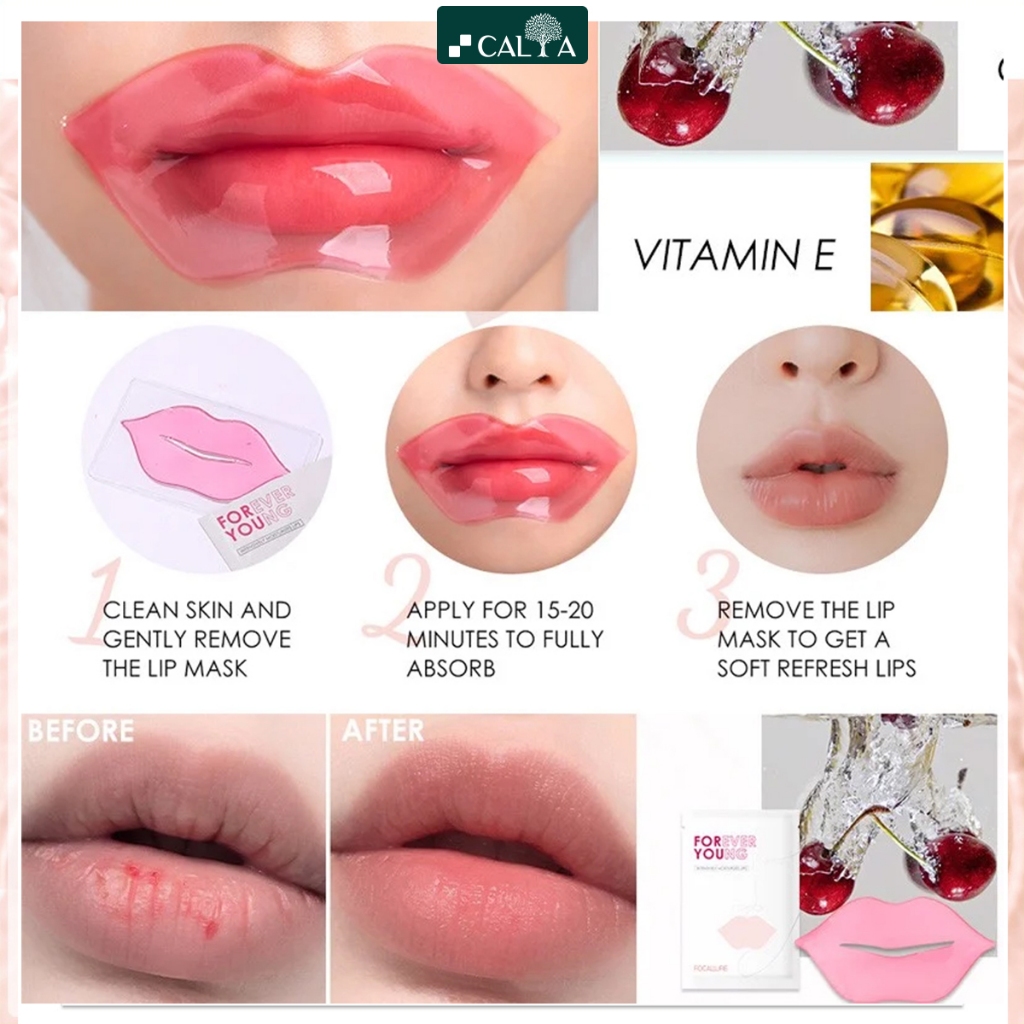 Mặt Nạ Môi Focallure Dưỡng Ẩm Cho Môi - Focallure Collagen Crystal Moisturizing Lip 10g FA-SC01/2