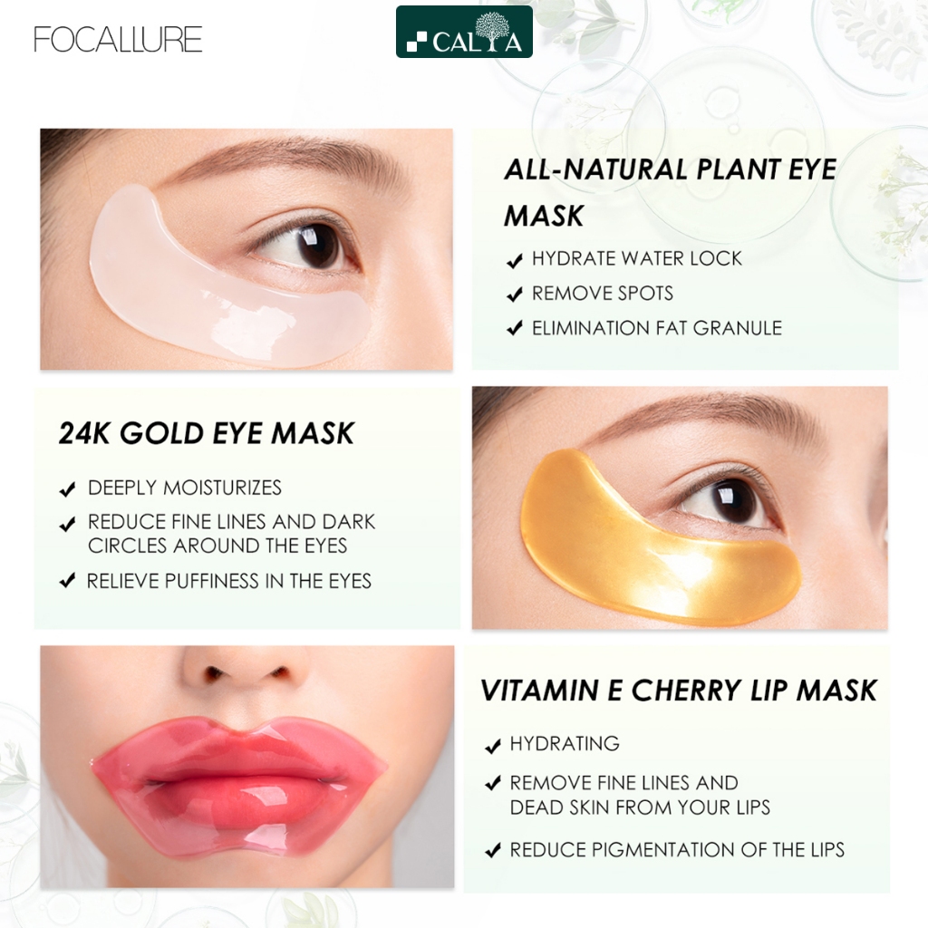 Mặt Nạ Môi Focallure Dưỡng Ẩm Cho Môi - Focallure Collagen Crystal Moisturizing Lip 10g FA-SC01/2