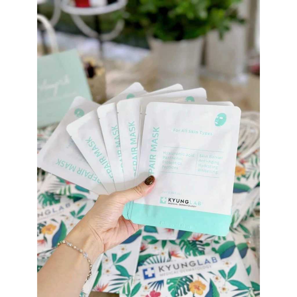 1 Miếng Mặt Nạ Dưỡng Ẩm Phục Hồi Tái Tạo Da Kyung Lab Repair Mask