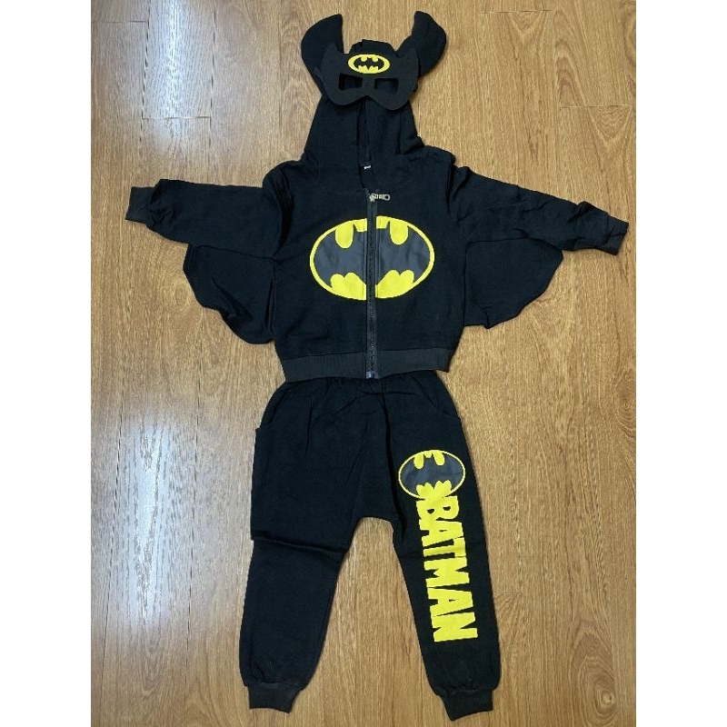 Bộ Halloween - Batman cho bé trai kèm choàng và mặt nạ