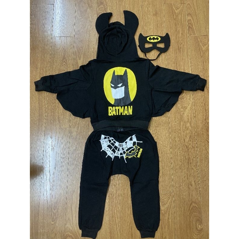Bộ Halloween - Batman cho bé trai kèm choàng và mặt nạ