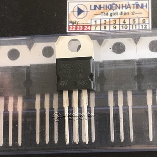 MOSFET N-CHANNEL STP80NF70 80NF70 80N70 80A 70V mới
