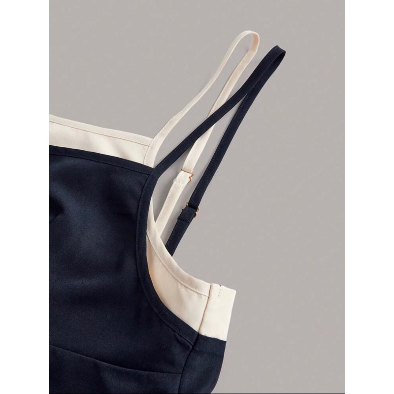 Áo hai dây babydoll layer