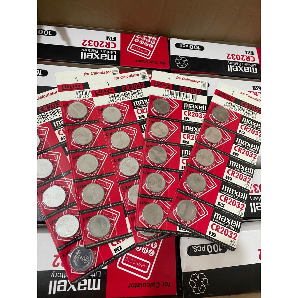 Pin CR2032 Maxell 3V vỉ 5 viên chất lượng cao - Hàng chính hãng