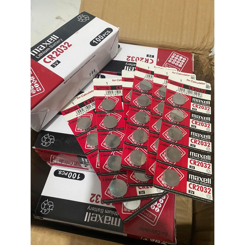 Pin CR2032 Maxell 3V vỉ 5 viên chất lượng cao - Hàng chính hãng