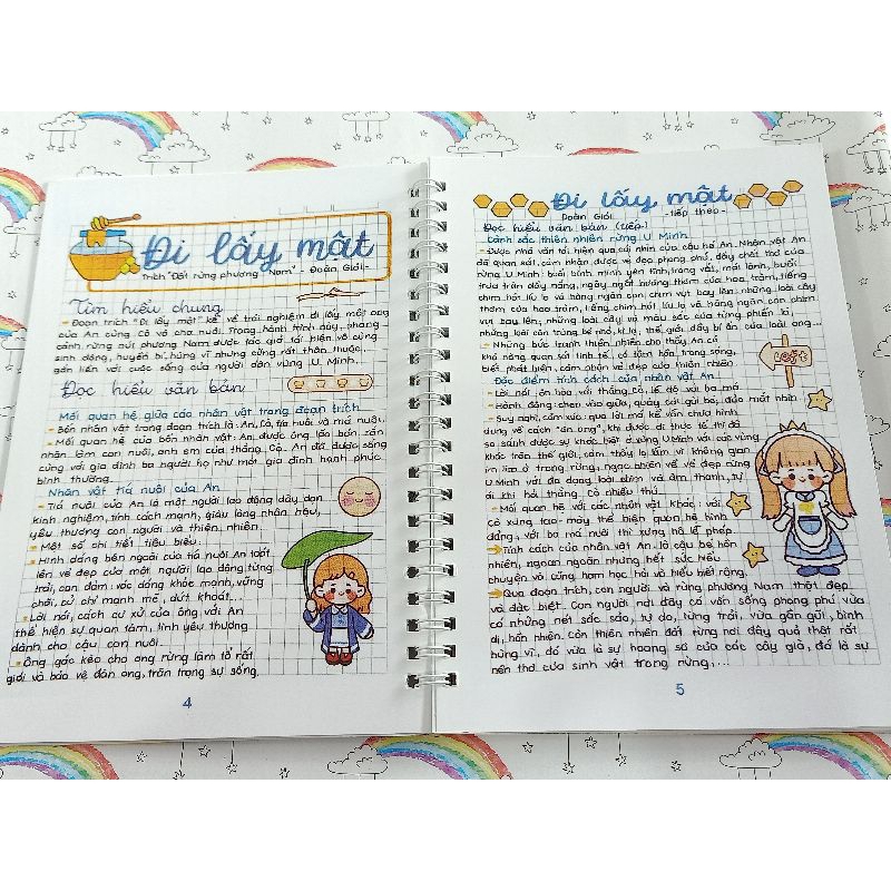 Sổ lò xo Takenote Toán - Văn 7