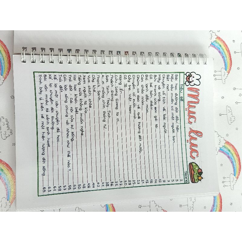 Sổ lò xo Takenote Văn - Toán 6