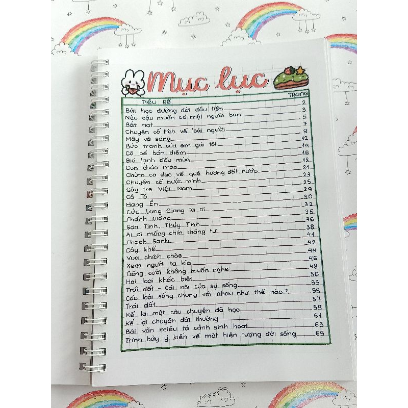 Sổ lò xo Takenote Văn - Toán 6