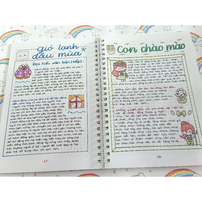 Sổ lò xo Takenote Văn - Toán 6