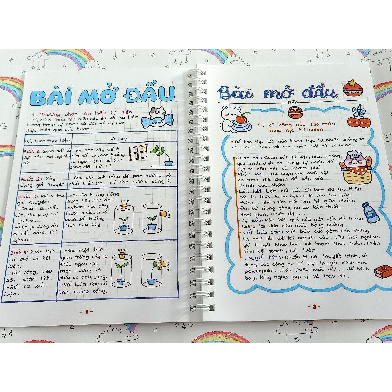 Sổ lò xo Takenote Khoa học tự nhiên 6-7-8