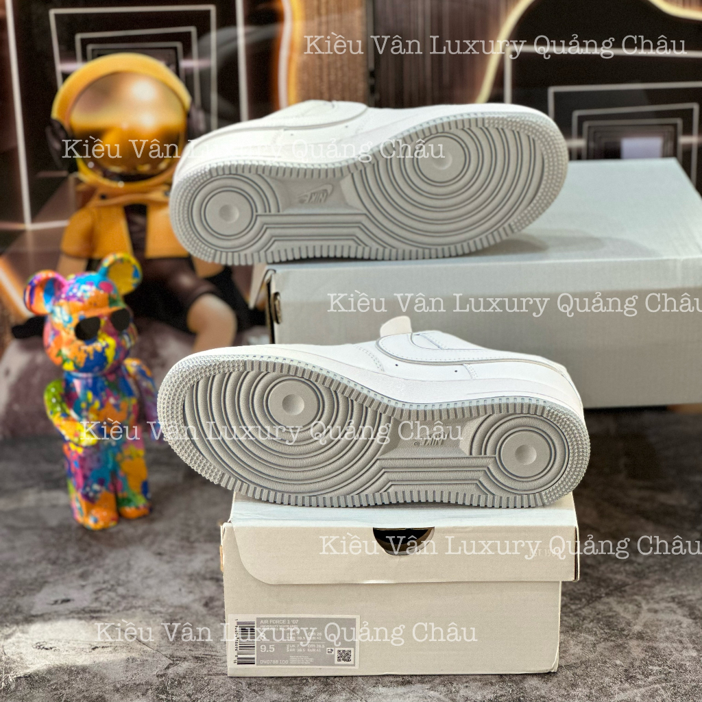 Giày Thể Thao Nikee Air Forcee 1 Loww 'Whitee Greyy' DV0788-1000,Giày Af1 Full Trắng Đế Xám Hàng Cao Cấp